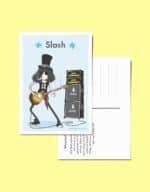 Postkarte Slash